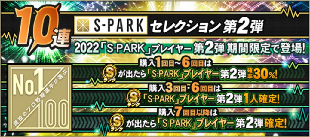 2022年S-PARKプレイヤー第2弾