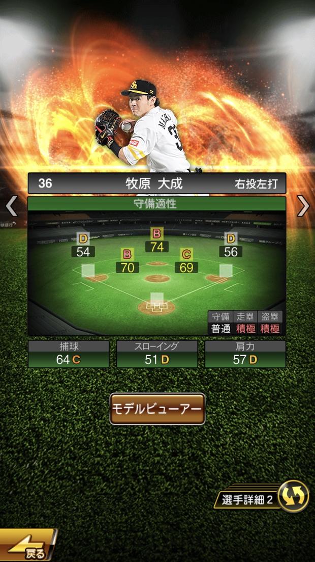 ソフトバンク　牧原大成選手