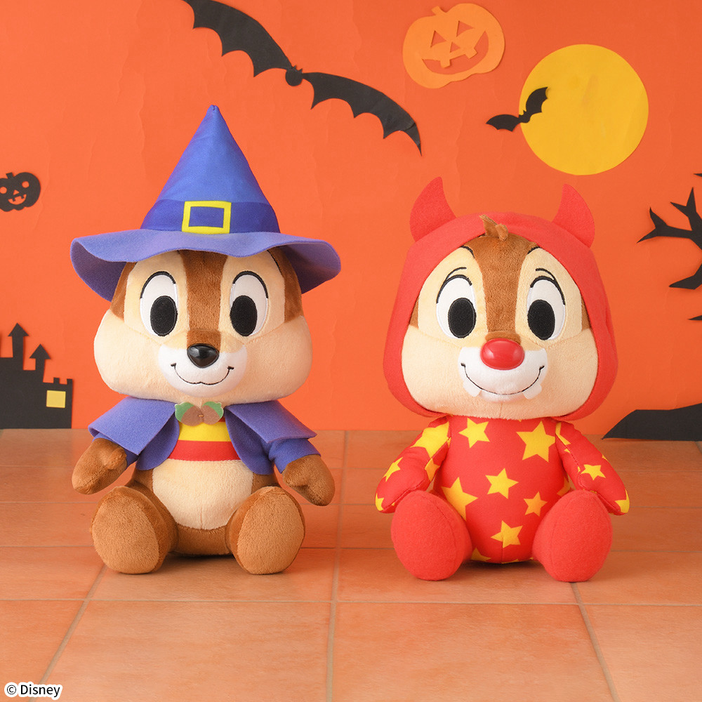 チップ&デール　Mぬいぐるみ　ハロウィンVer.
