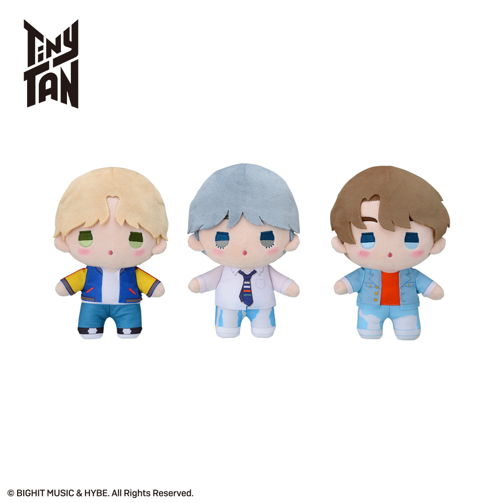 TinyTAN　ぽわぽわ　ぬいぐるみ ～DNA～“Jimin&V&Jung Kook”